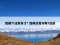 西藏六日游报价？西藏旅游攻略7日游