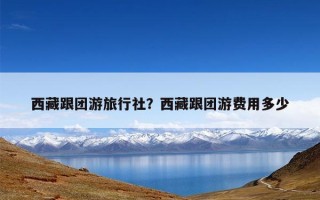 西藏跟团游旅行社？西藏跟团游费用多少